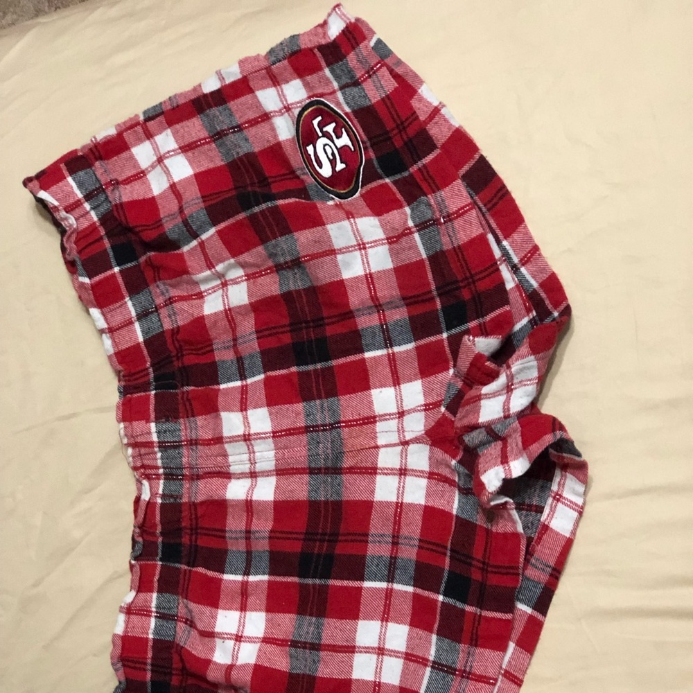 49er Flannel PJ Bottoms size XL